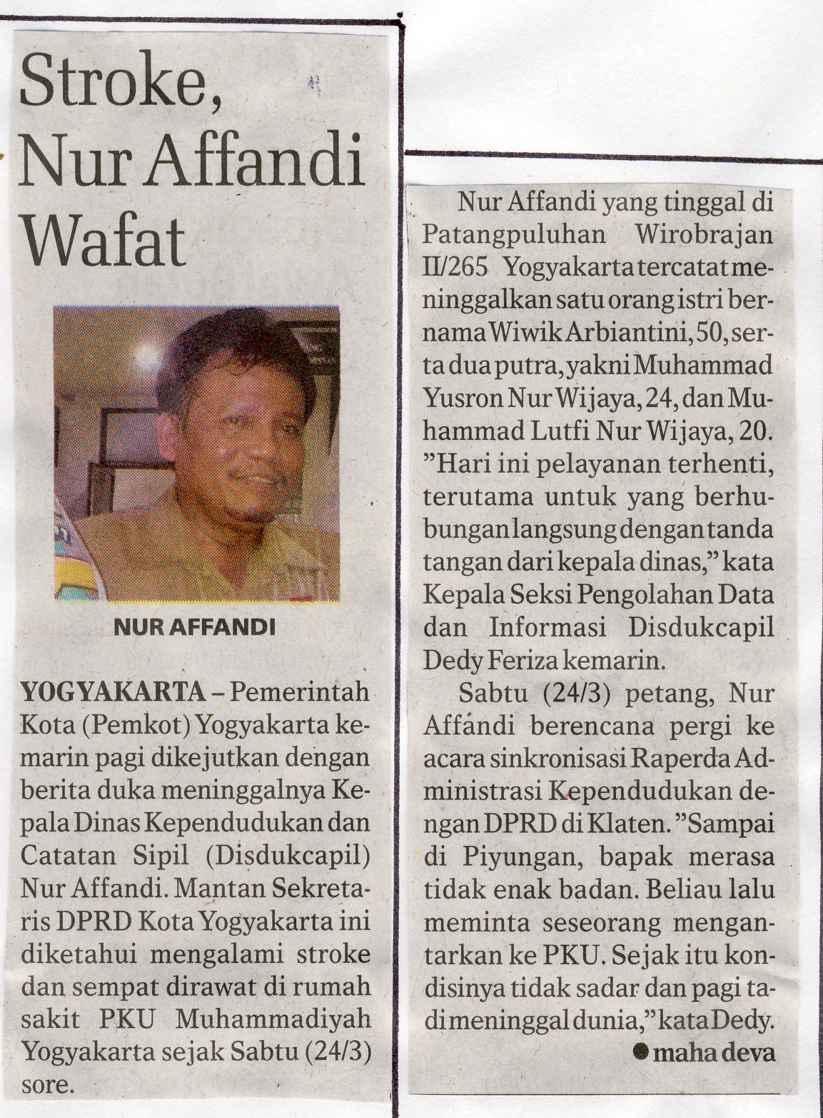Kliping jogja terbaru